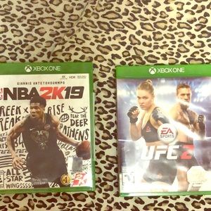 Nba2k19 & Ufc 2 Bundle